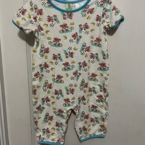Vintage Sesame Street White and Blue Kids Bodysuit